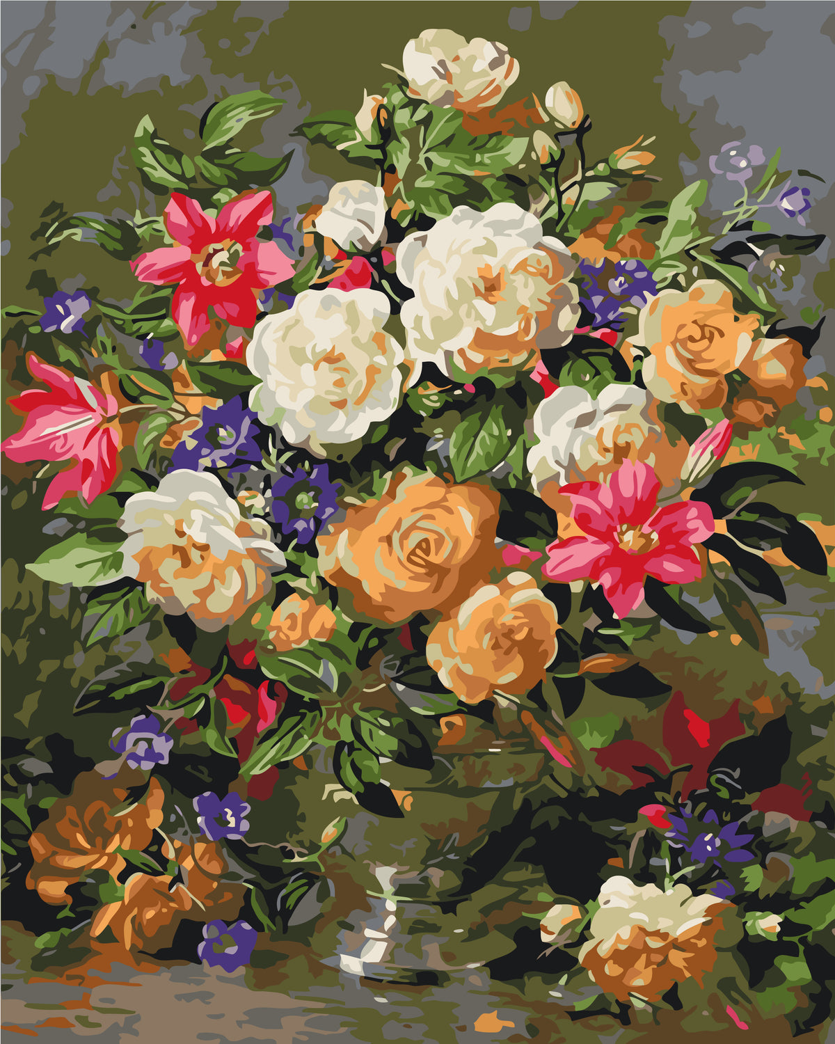 LW 1107 – maľovanie podľa čísel 40×50 cm