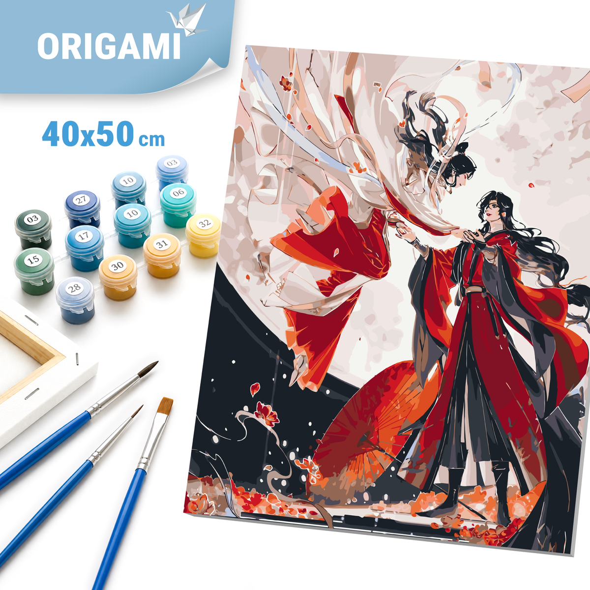 Paint by Numbers on a 40*50 cm frame – Heavenly Blessing. Anime LW 12570