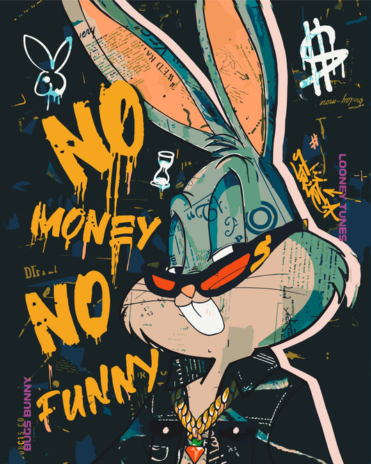 Malowanie po numerach 40x50 cm – Bugs Bunny LW 1990