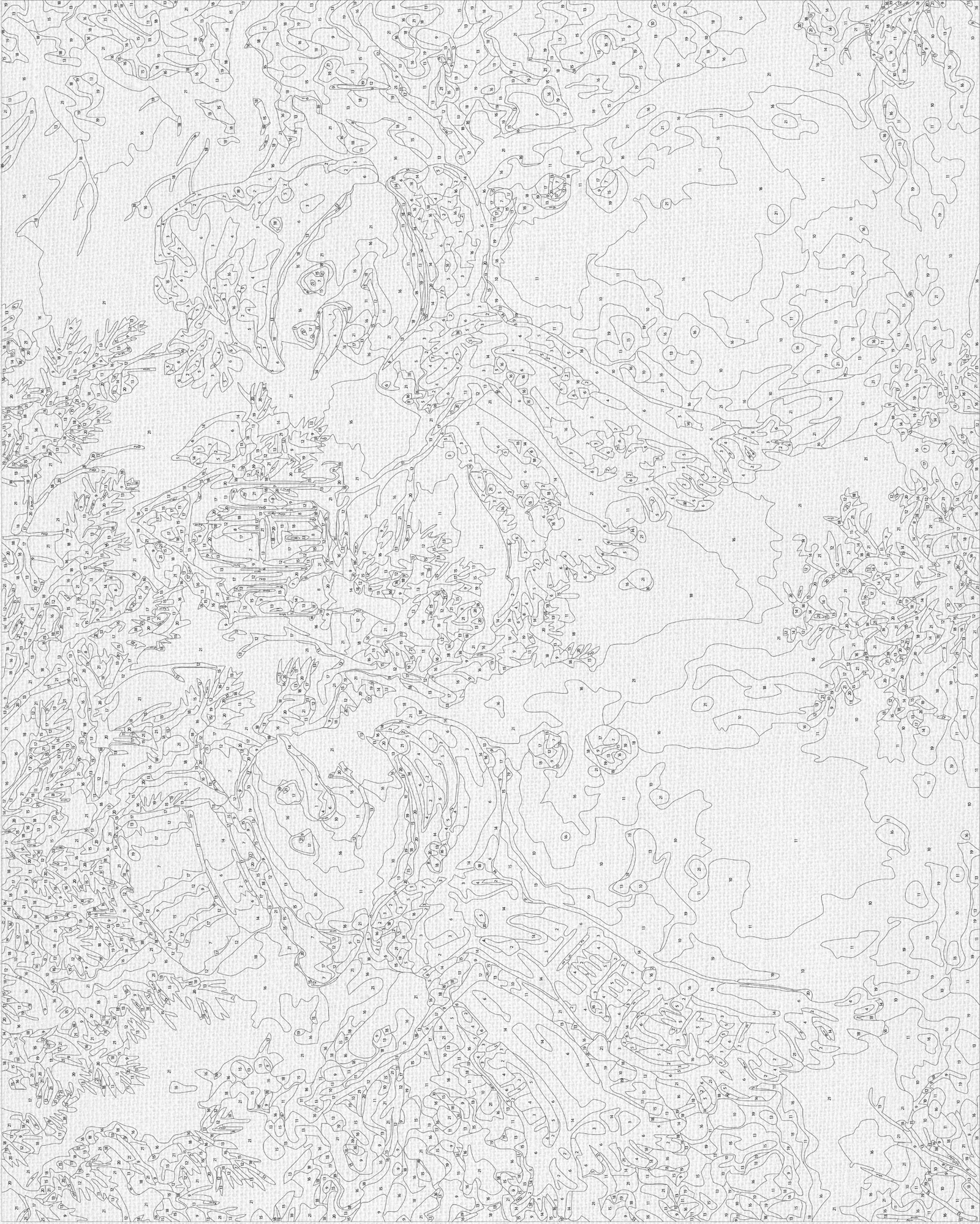 Paint by Numbers on a frame 40*50 cm winter – Merry Snowmen LW 3070