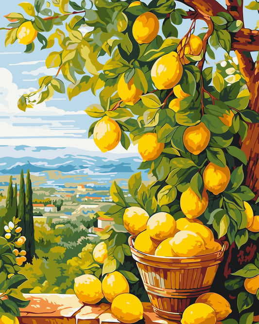 Malowanie po numerach 40x50 cm – Pejzaż \ Martwa natura LW 3490