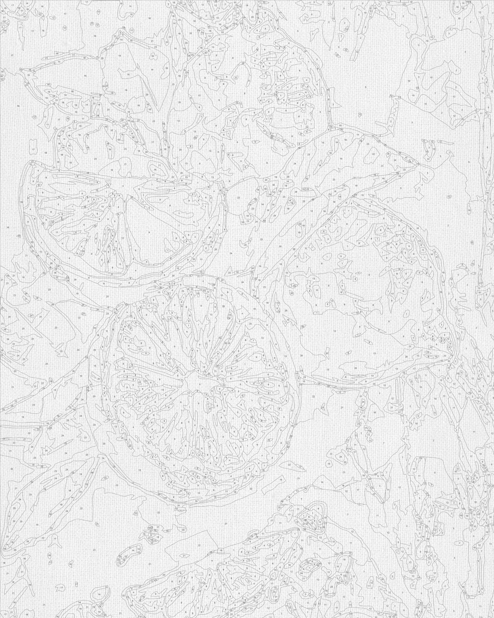 Paint by Numbers on a frame 40*50 cm – Still Life. Lemon Delight LW 3527