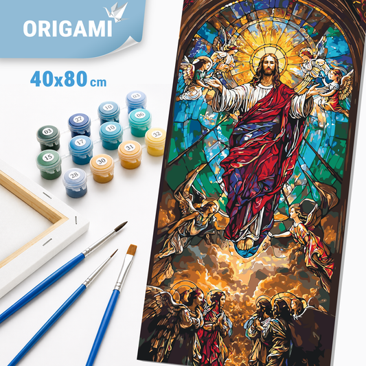 Paint by Numbers on a 40*80 cm frame Religion LW 5111
