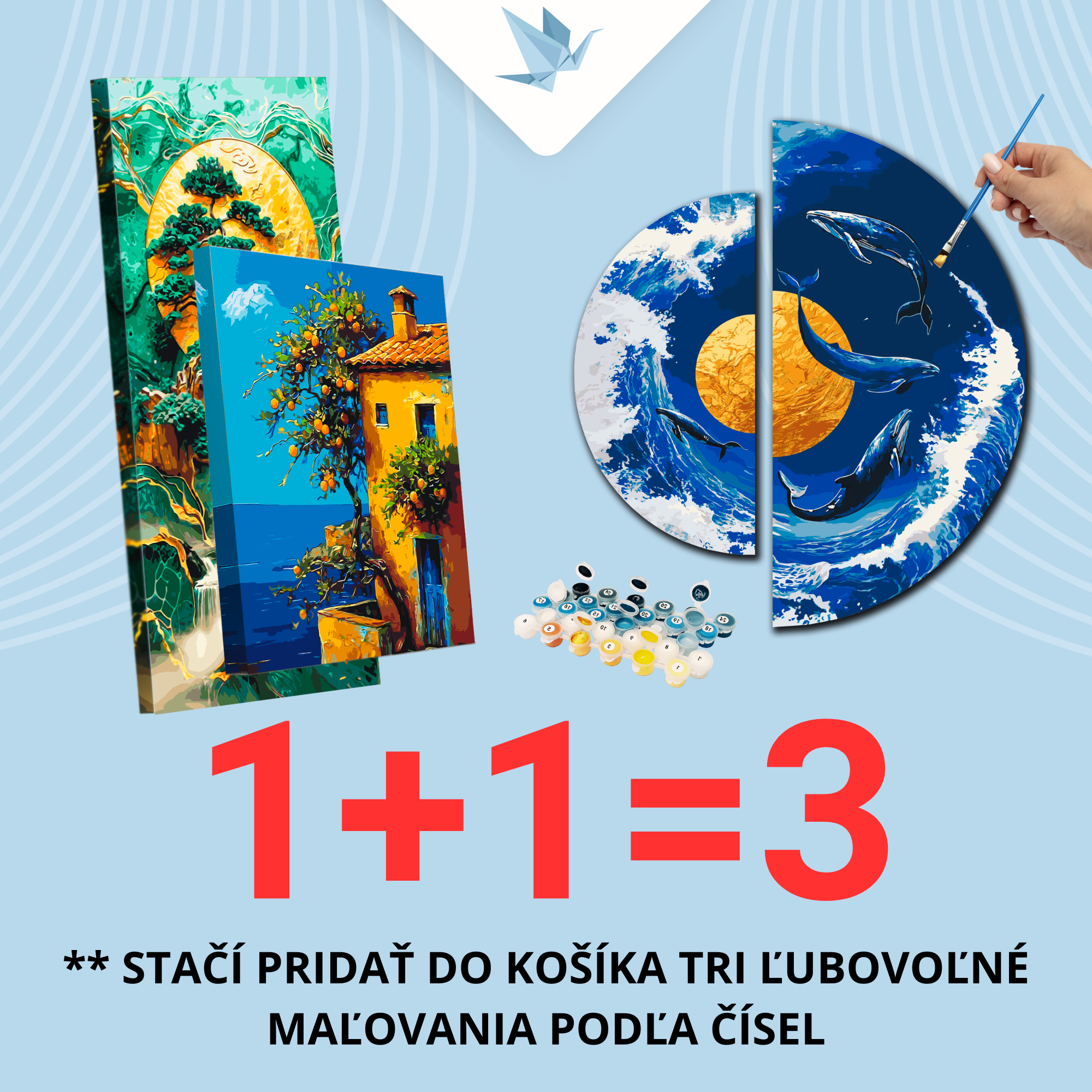 Malowanie po numerach 40x50 cm Kwiaty - Bogate piwonie LW 3154-01